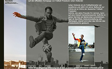 Fußball-Künstler, Fußball-Artist und Jongleur